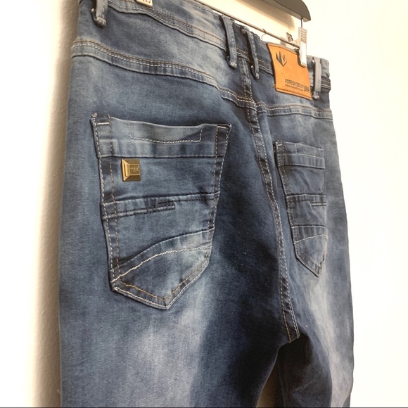 Men’s Jean Joggers skinny & stretchy! Sz 32 - Picture 5 of 10